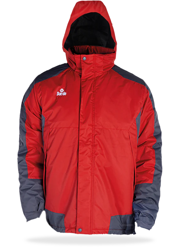 PARKA RED/GRAY