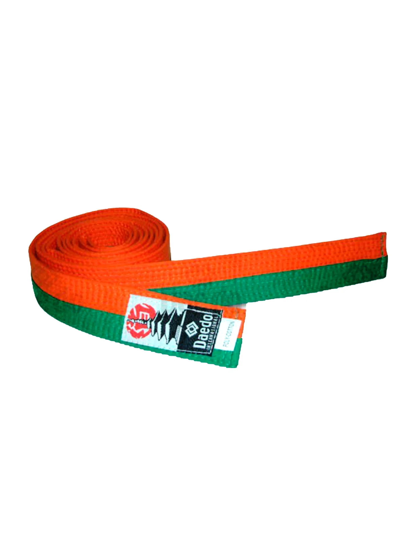 285CM BELT- ORANGE/GREEN