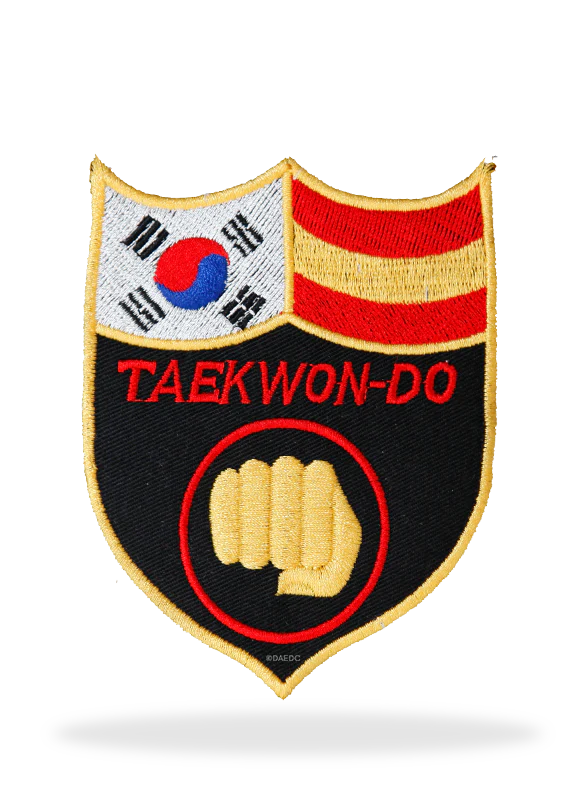 TAEKWONDO BADGE BLACK