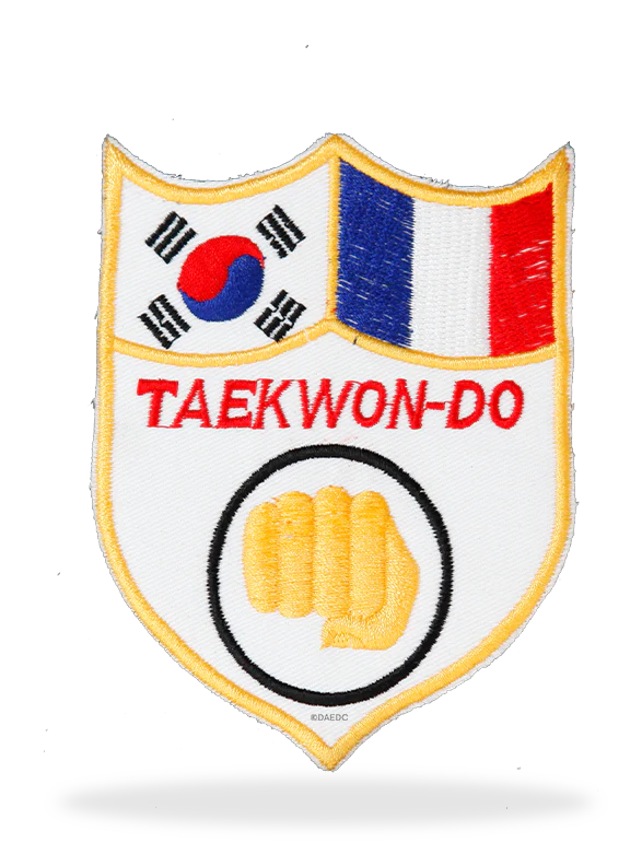 KOREA-FRANCE TKD BADGE