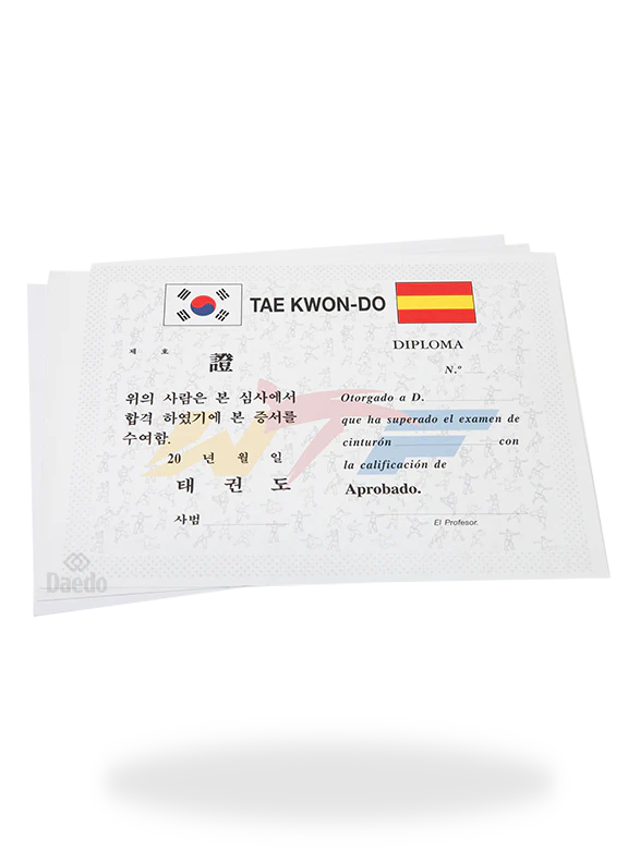 TAEKWONDO DIPLOMA